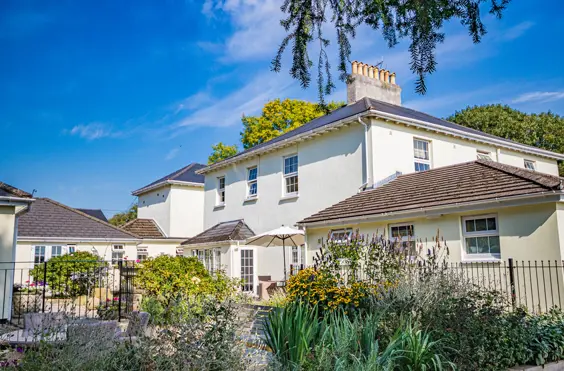 The Old Rectory - outside view of care home