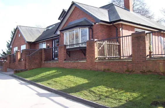 Hilltop - outside view of care home
