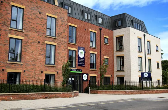 Park View Gloucester - outside view of care home