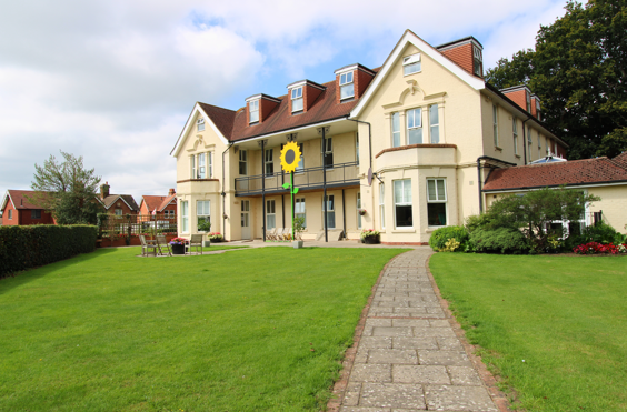 Hailsham House - outside view of care home