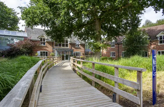 Verwood House Care Home - outside view of care home