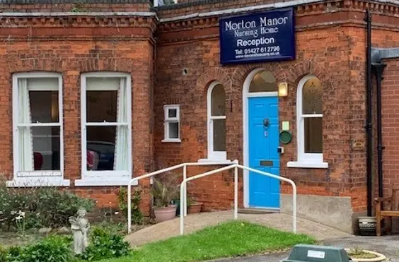 Morton Manor - outside view of care home