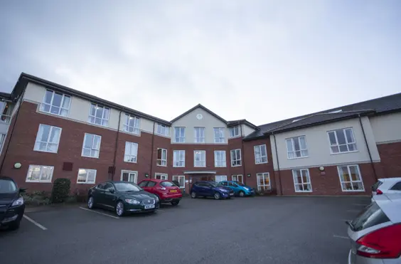 Willow Park Care Home - outside view of care home