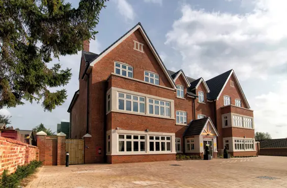 Brook House Care Home - An outside view of the home