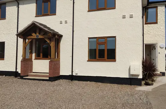 Alcott Lane - An outside view of the home