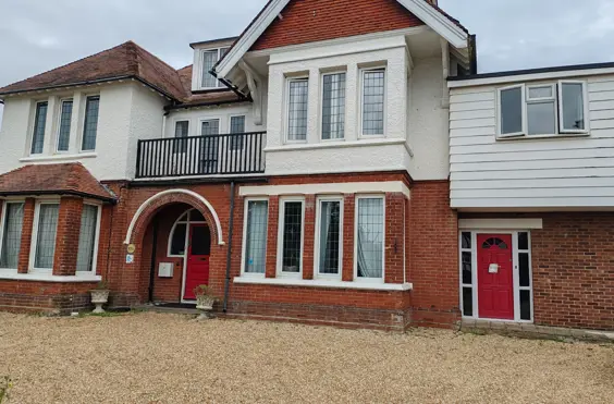 Woodlands House - outside view of care home
