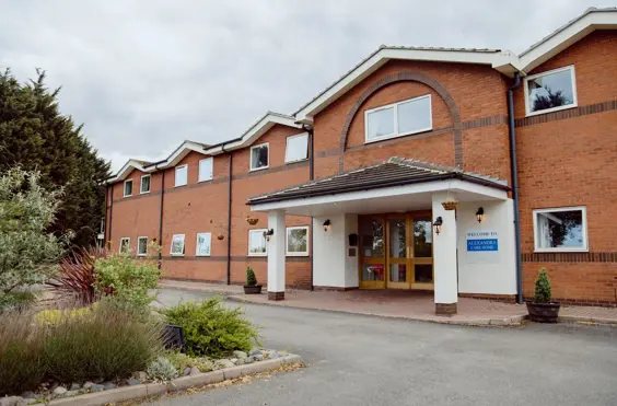 Alexandra Care Home - outside view of care home