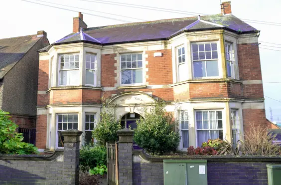 Weston Villa - outside view of care home