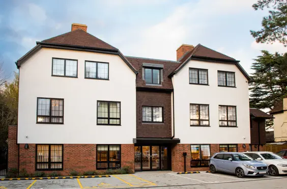 Burford House Care Home - outside view of care home