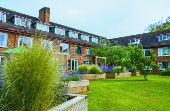 Castle Dene - outside view of care home