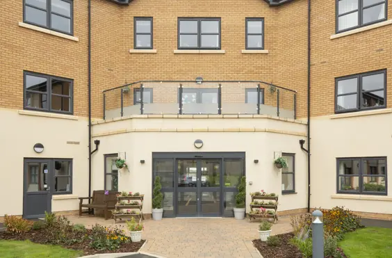 Priors Hall Care Home - outside view of care home