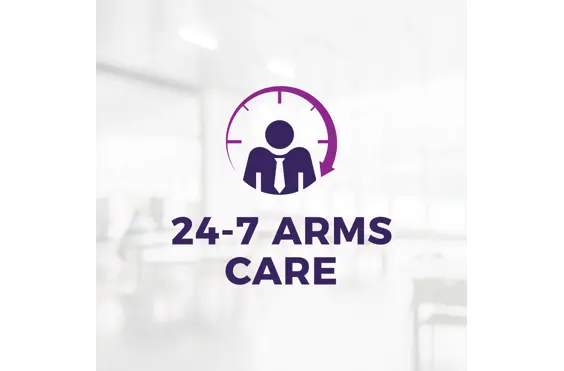 24-7 Arms Care - outside view of care home