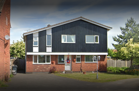 Elm House - An outside view of the home