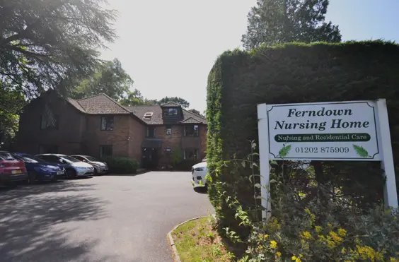 Ferndown Nursing Home - outside view of care home