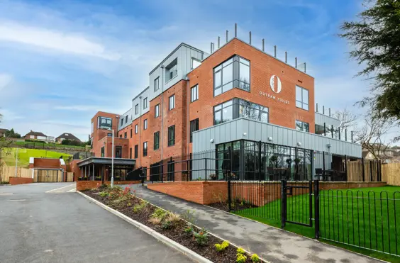 Outram Fields - outside view of care home