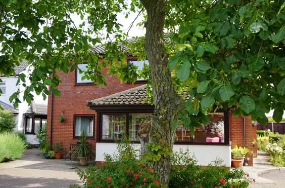 Melton House - outside view of care home