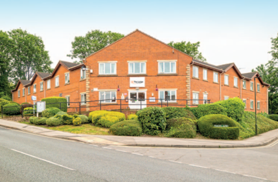 The Lodge Care Home - outside view of care home