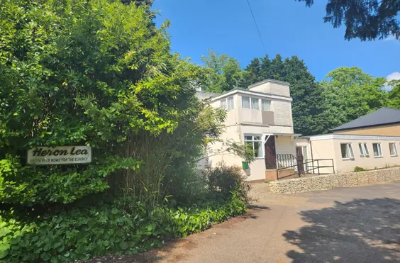 Heron Lea Residential Home - outside view of care home