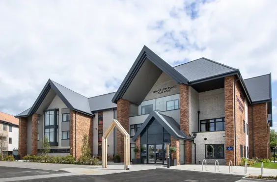 Templeton Place Care Home - outside view of care home
