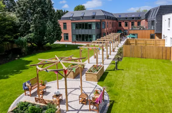 Chapter House Care Home - An outside view of the home