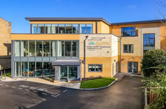 Harcourt Gardens Care Home - outside view of care home