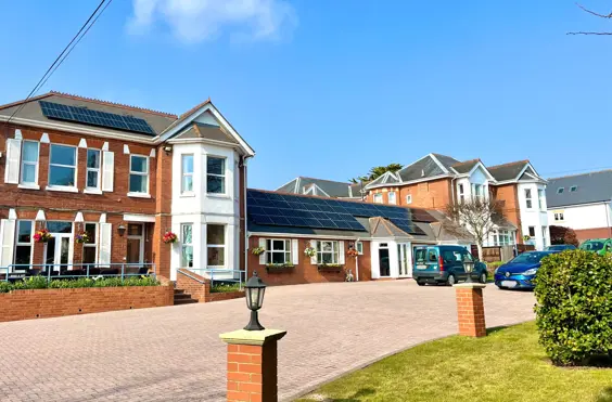 Dove Lodge Care Home - outside view of care home