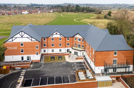 Mount Croft Care Home - outside view of care home