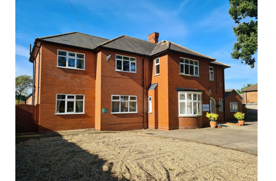 Swan Care Home - outside view of care home