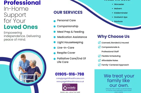 Page Hill Healthcare Ltd - outside view of care home