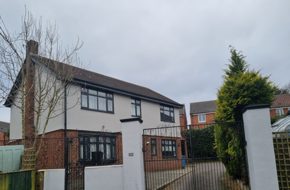Molineux House - outside view of care home
