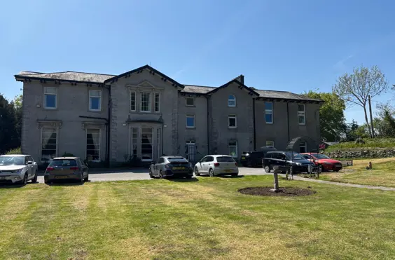 Abbotsfield Hall Residential Home - outside view of care home
