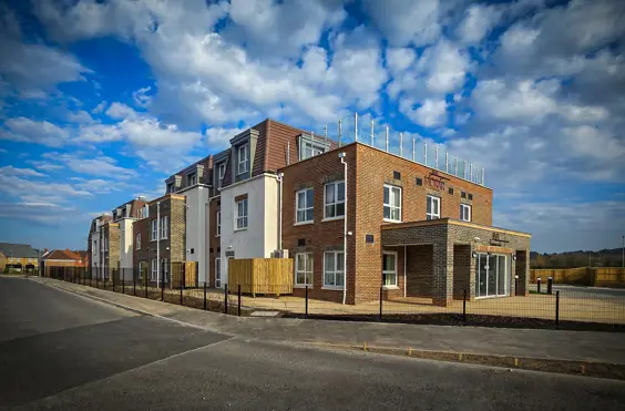 Wimborne Manor - outside view of care home