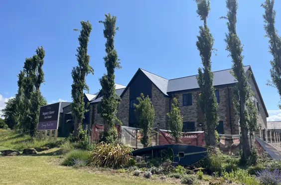Regency Manor Care Home - outside view of care home