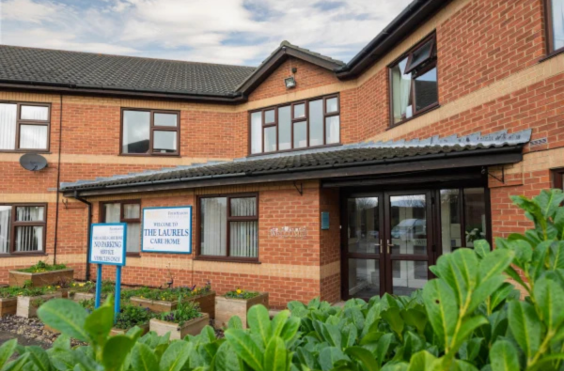 The Laurels - outside view of care home