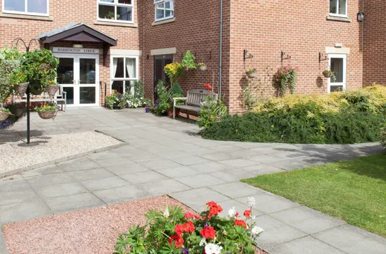 Barrington Lodge - outside view of care home