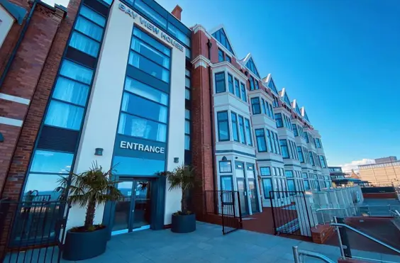 Bay View House - outside view of care home