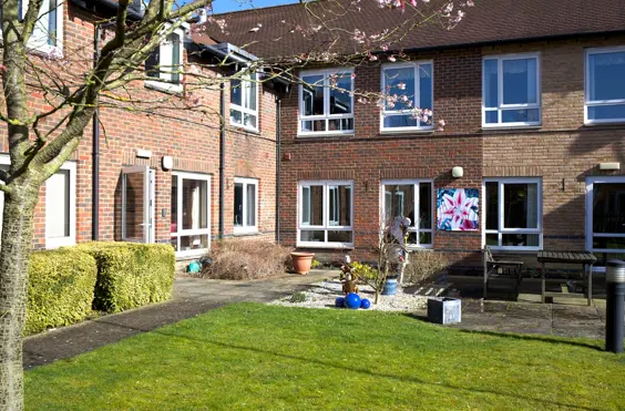 Swan House - outside view of care home