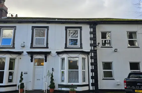 Hyde Lea - outside view of care home