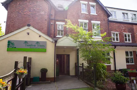 Twelve Trees Residential Care Home - An outside view of the home