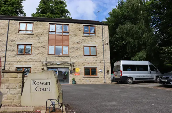 Rowan Court - outside view of care home