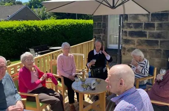 Adel Grange Residential Home - Photo of the garden where applicable
