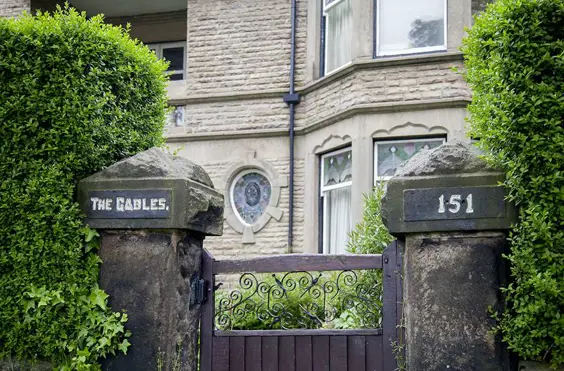 The Gables - outside view of care home