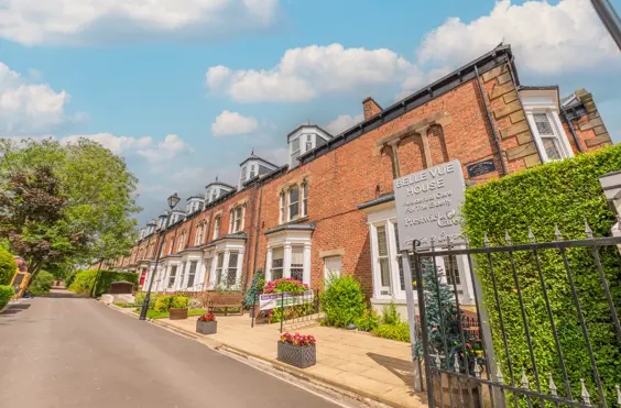 Belle Vue House - outside view of care home