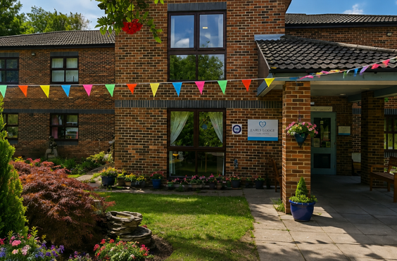 Earls Lodge Care Home - Photo of the garden where applicable