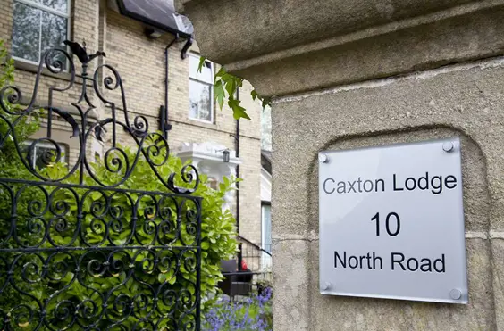 Caxton Lodge - outside view of care home