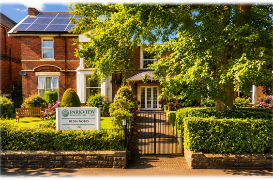 Parkview Residential Home - An outside view of the home