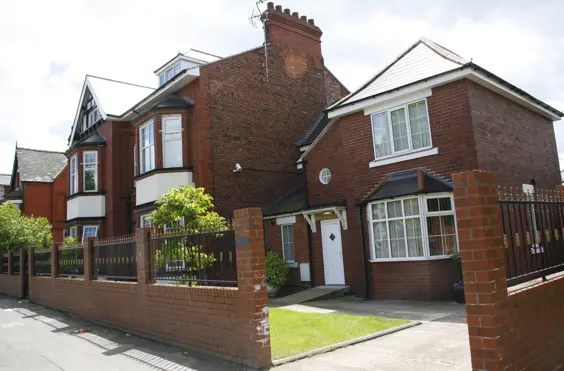 Goldcrest House - outside view of care home