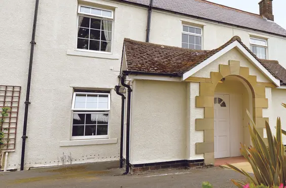 Heatherdale Residential Home - outside view of care home