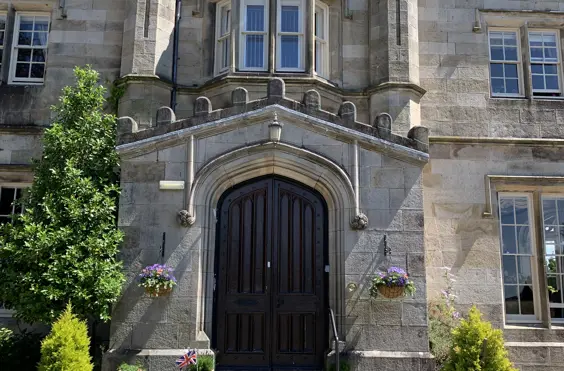 Hames Hall Residential Care Home - outside view of care home