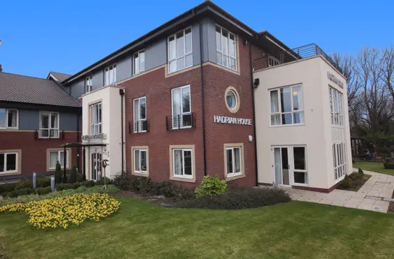 Hadrian House - outside view of care home